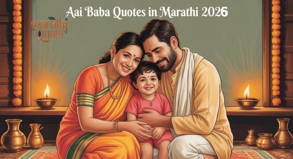 Aai Baba Quotes in Marathi