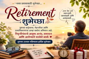 निवृत्ती शुभेच्छा मराठीत | Retirement Wishes in Marathi – 100+ Best Messages