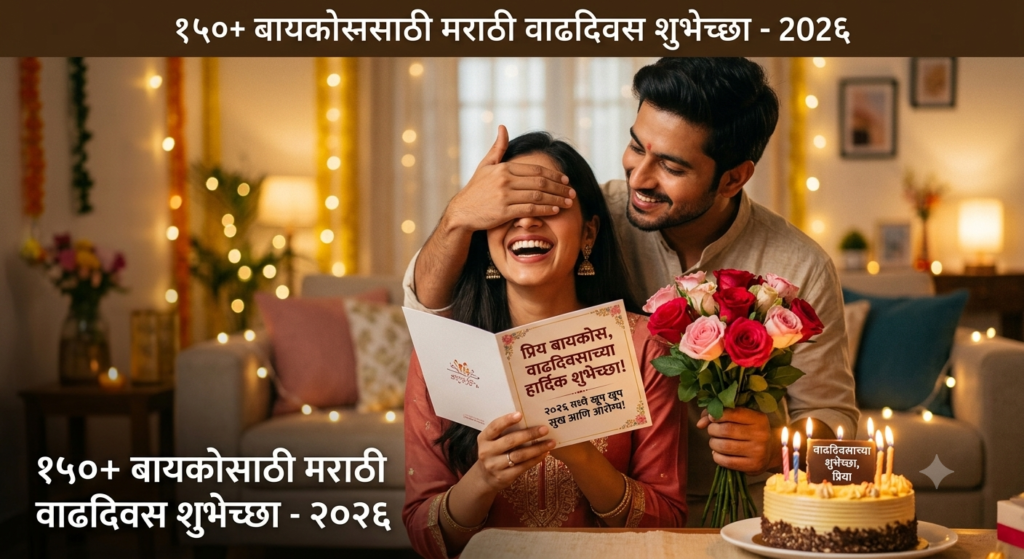 Bayko Birthday Wishes in Marathi