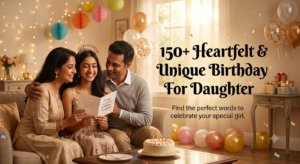 150+ Heartfelt & Unique Birthday Wishes For Daughter