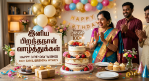 Happy Birthday Wishes in Tamil 100+ தமிழ் பிறந்தநாள் வாழ்த்துக்கள்