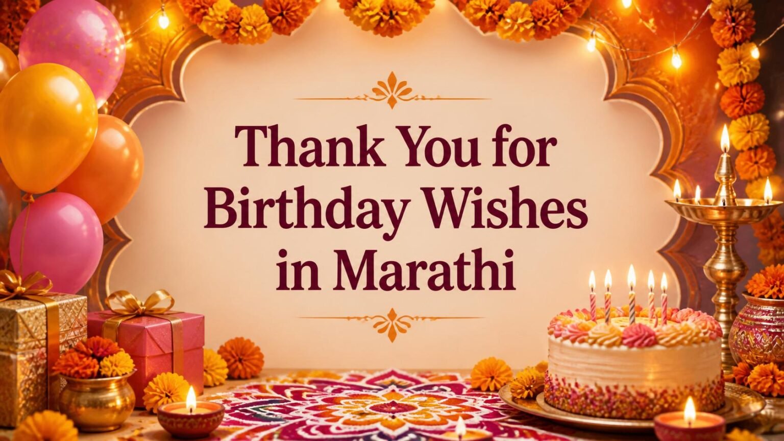 300+ Thank You for Birthday Wishes in Marathi | वाढदिवस आभार संदेश 300+ Thank You for Birthday Wishes in Marathi | वाढदिवस आभार संदेश
