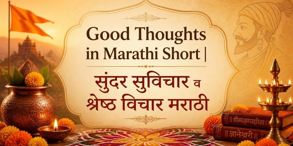 200+ Unique Good Thoughts in Marathi Short | सुंदर सुविचार व श्रेष्ठ विचार मराठी