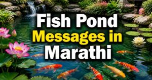 Fish Pond Messages in Marathi